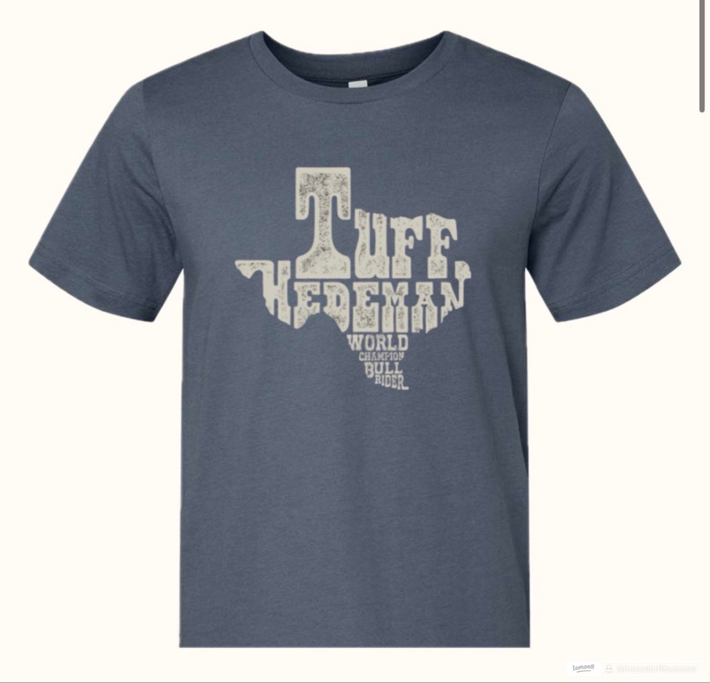 Texas TUFF -Vintage Navy