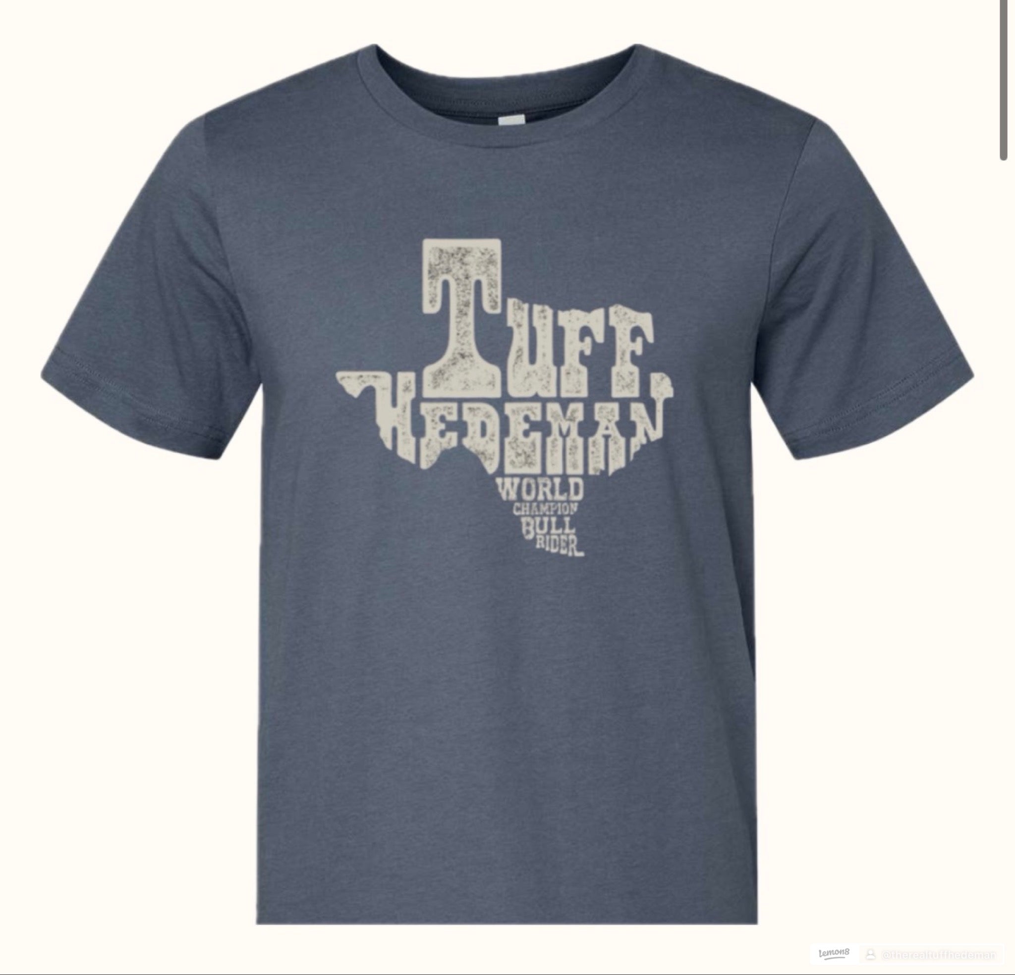 Texas TUFF -Vintage Navy