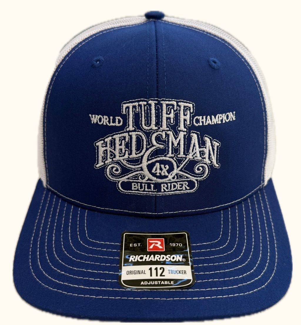 TUFF 4x - Royal / White
